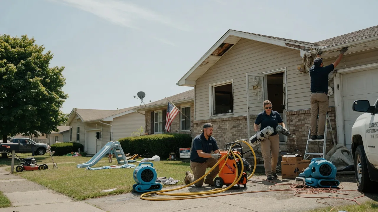 Water Damage Restoration in West Brooklyn, IL near me